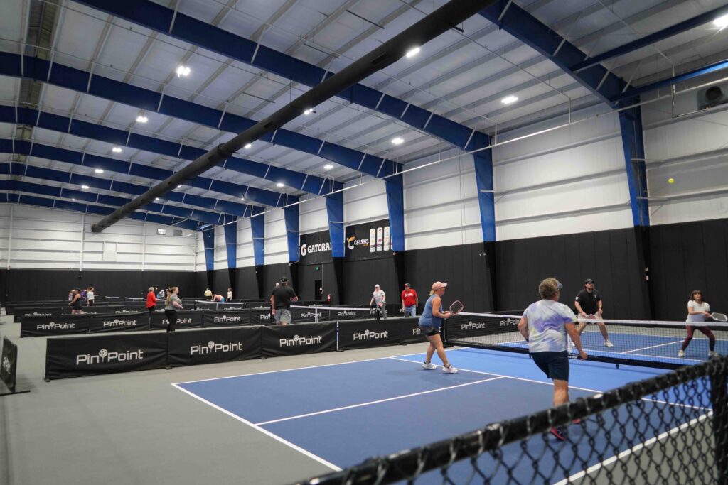 pickleball Myrtle Beach CushionX courts at Pin Point